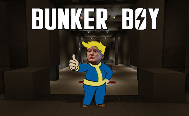 Donald Trump Bunker Boy
