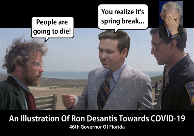 Ron DeSantis being dumb